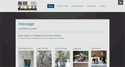 Desktop Screenshot of holzvoegel.de